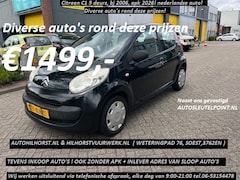 Citroën C1 - 1.0-12V ( Diverse van dit soort auto's ) op voorraad vanaf €1499,