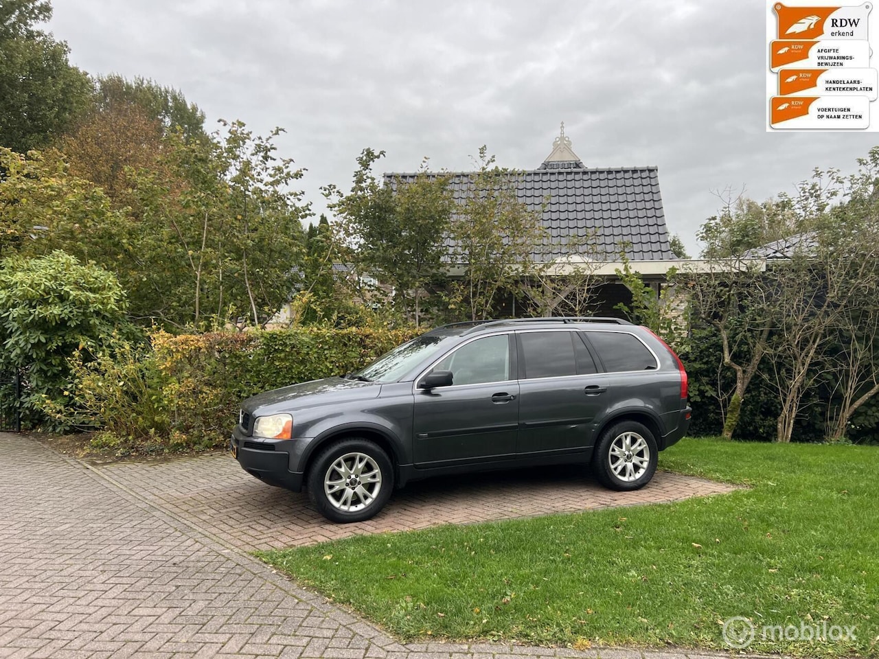 Volvo XC90 - 2.5 T Summum 7 persoons automaat bj 2005 nwe apk. - AutoWereld.nl