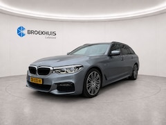 BMW 5-serie Touring - 520i 184PK HIGH EXECUTIVE M-SPORT AUTOMAAT / NAVI / LEDER / LASER-LED / CLIMA / PDC / 19"