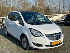 Opel Meriva - 1.4 Turbo Cosmo 2e eigenaar dealer onderhouden navigatie airco cruis control parkeer senso