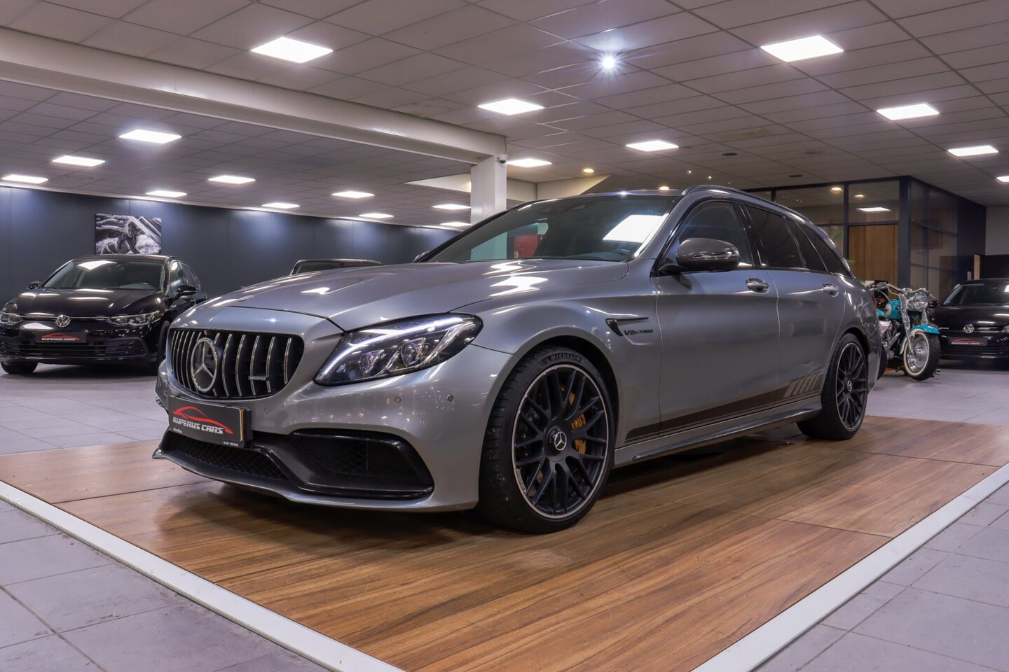 Mercedes-Benz C-klasse Estate - AMG 63 S Edition 1 schaalstoelen/keramisch/carbon/Burmester/HUD - AutoWereld.nl