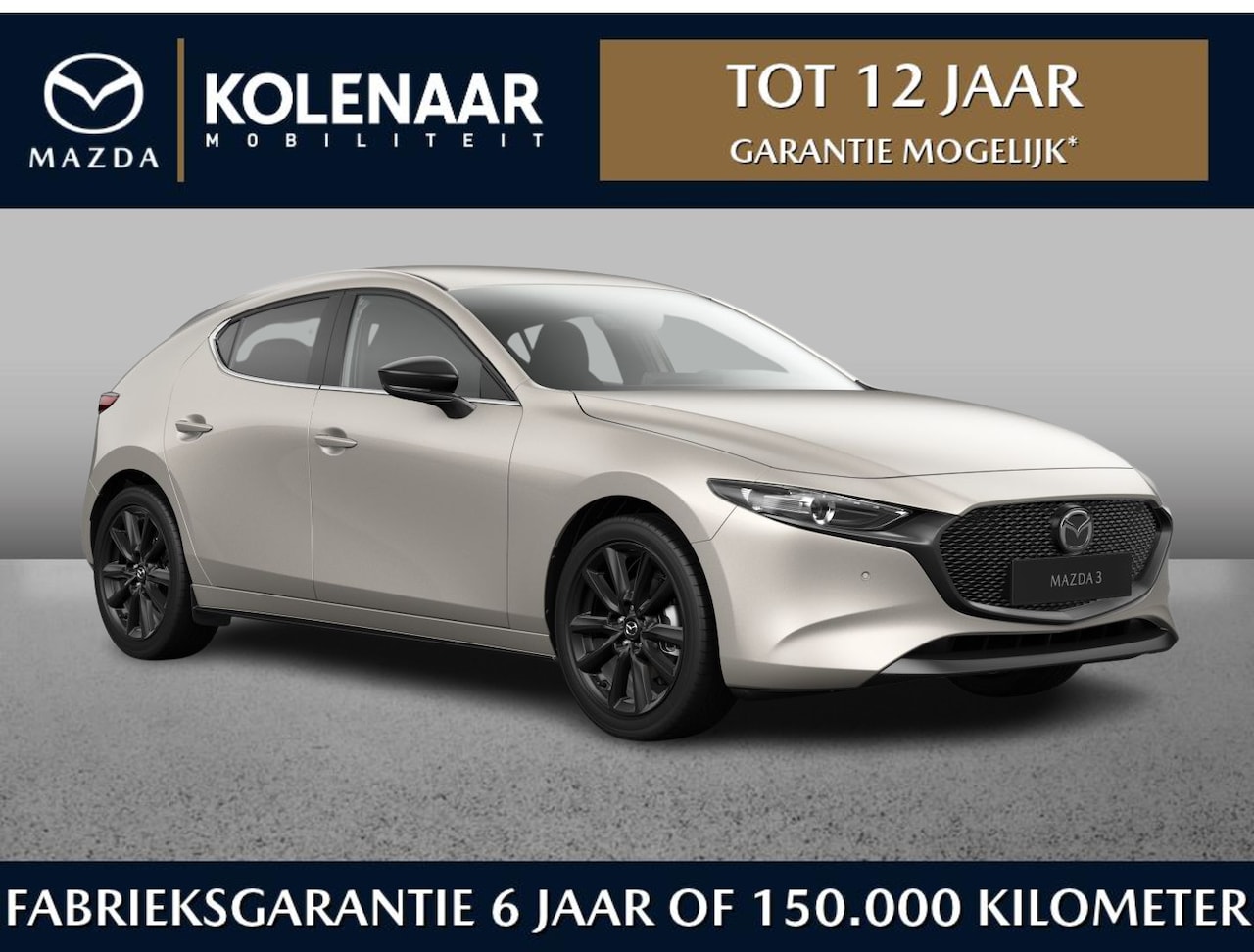 Mazda 3 - Homura 2.5 e-Sky-G 140pk | Kolenaar najaardeal | €500,- brandstof cadeau | €4295,- korting - AutoWereld.nl