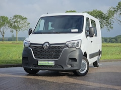 Renault Master - 2.3 L1H1 Dubbel Cabine Leer Airco 136Pk NAP Euro6 1e Eigenaar