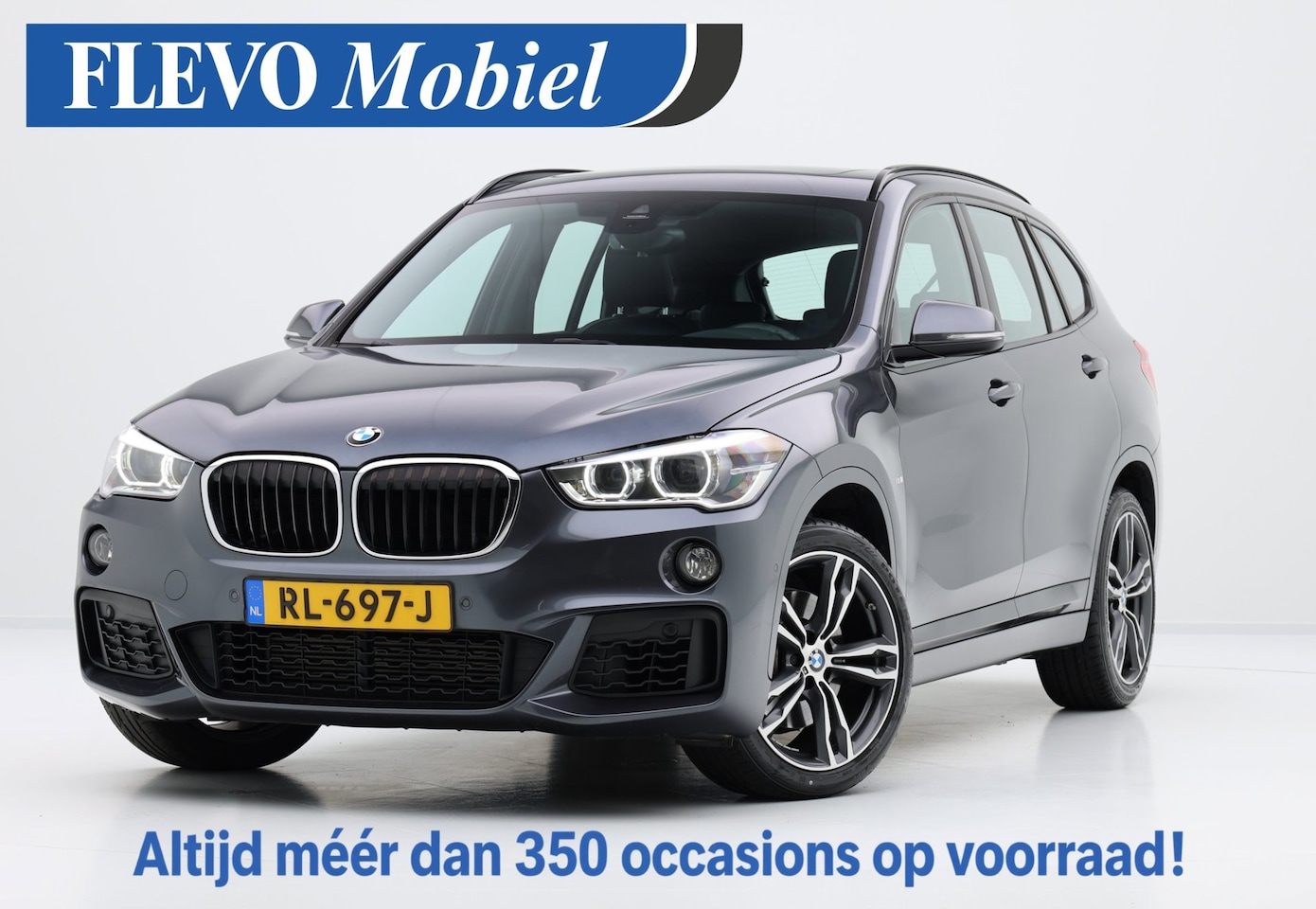 BMW X1 - SDrive20i High Executive Aut. M Sport Pano|Leder|HUD|Cam|LMV - AutoWereld.nl