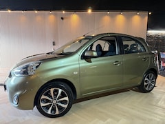 Nissan Micra - Olijf groen 1.2 Pano | navi | keyless | Pdc