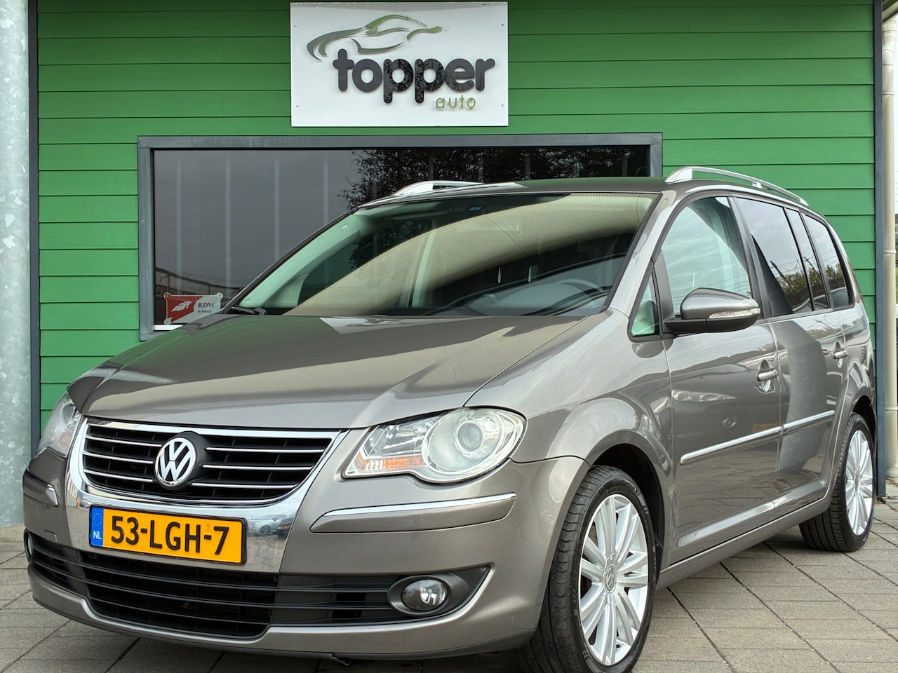Volkswagen Touran - 1.4 TSI Highline|Automaat|7 Persoons|Navigatie|CruiseControl|PDC|Climatronic|Trekhaak|NAP| - AutoWereld.nl