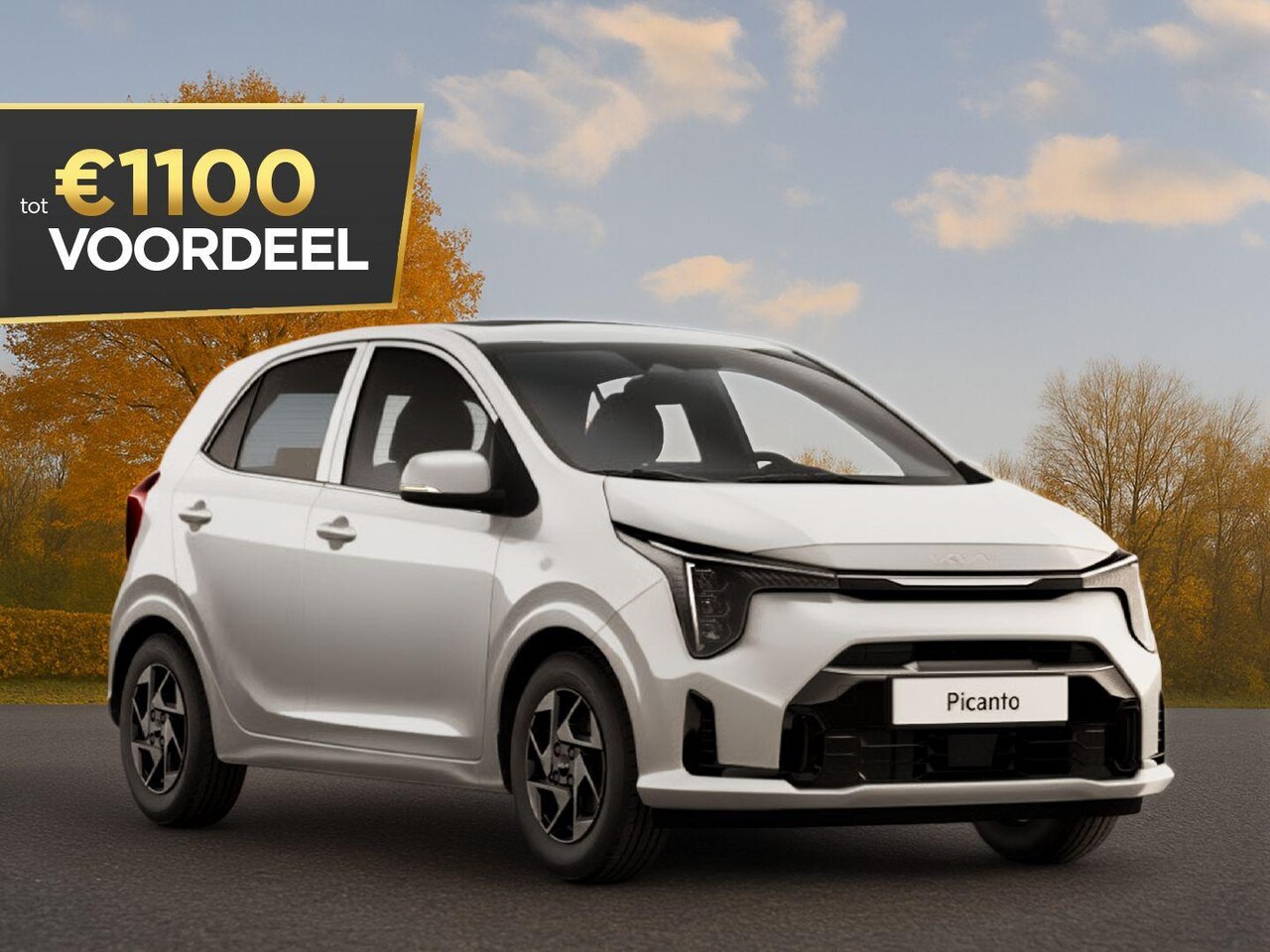 Kia Picanto - 1.0 GDi DynamicLine Nu €1.100,- voordeel! Nu tijdelijk extra scherp geprijsd! Exclusief Me - AutoWereld.nl