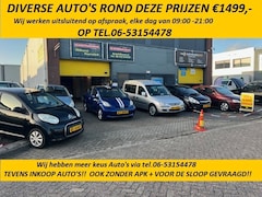 Ford Fiesta - 1.3 AUTO'S OP FOTO'S VIA AFSPRAAK
