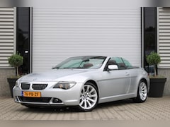 BMW 6-serie Cabrio - 645Ci S Rood Leder | Memory | Xenon | Navi | Stoelverwarming