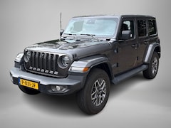 Jeep Wrangler Unlimited - 4xe 380 80th Anniversary | Front offroad camera | Navigatie | Leder | Trekhaak | Stoel & S