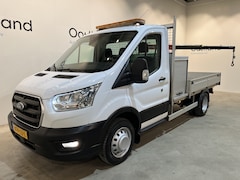 Ford Transit - 350 2.0 TDCI L2 Trend RWD Open Laadbak / Maxilift kraan / Euro 6 / Trekhaak 3.000 KG / Dub