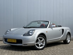 Toyota MR 2 - 1.8-16v VVT-i Cabrio Uniek 44672 KM Rood Interieur