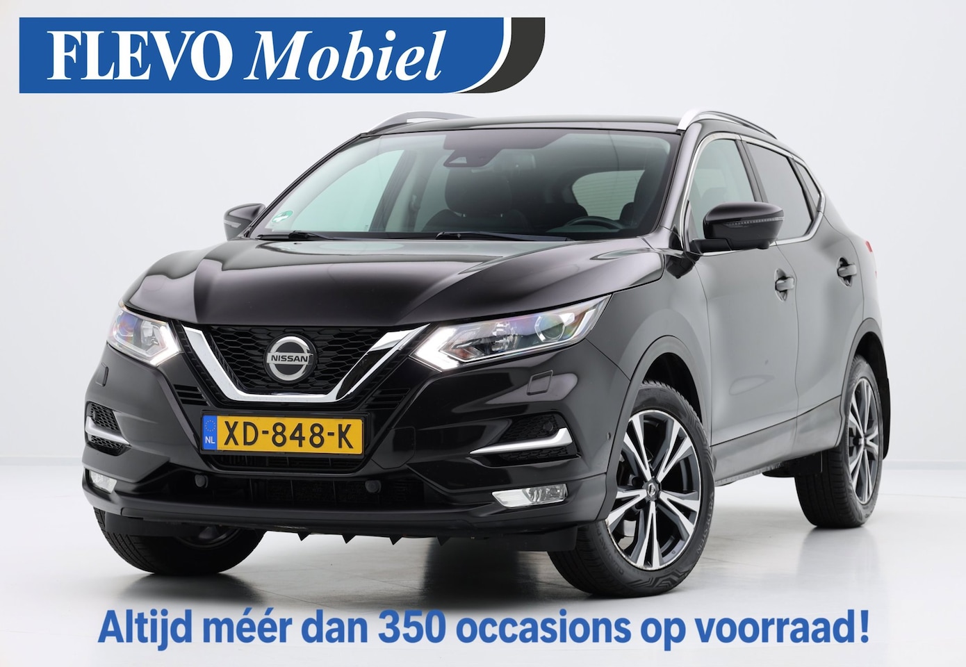 Nissan Qashqai - 1.2 N-Connecta Pano|ParkAssist|Cam|LMV - AutoWereld.nl