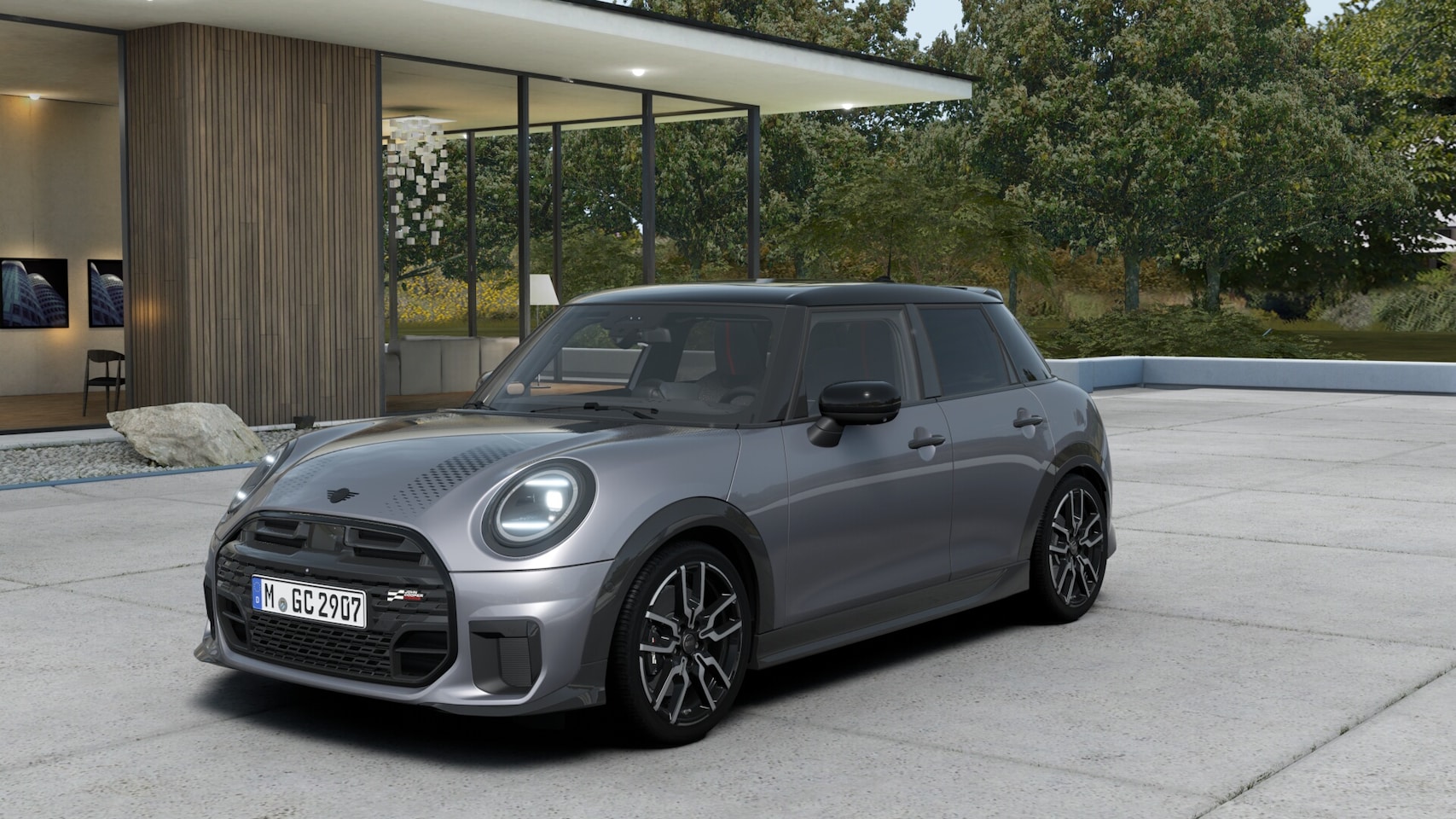 MINI 5-Deurs - 2.0 Cooper S John Cooper Works 204 pk Pakket XL | Panoramadak | Elektrisch verstelbare sto - AutoWereld.nl