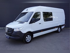 Mercedes-Benz Sprinter - 317 170pk Automaat L3H2 Dubbele cabine 6 persoons 3500kg Trekgewicht Camera Navigatie Appl