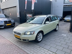 Volvo V50 - 2.0D Summum 180PK 2e Eigenaar Trekhaak Airco NAP APK