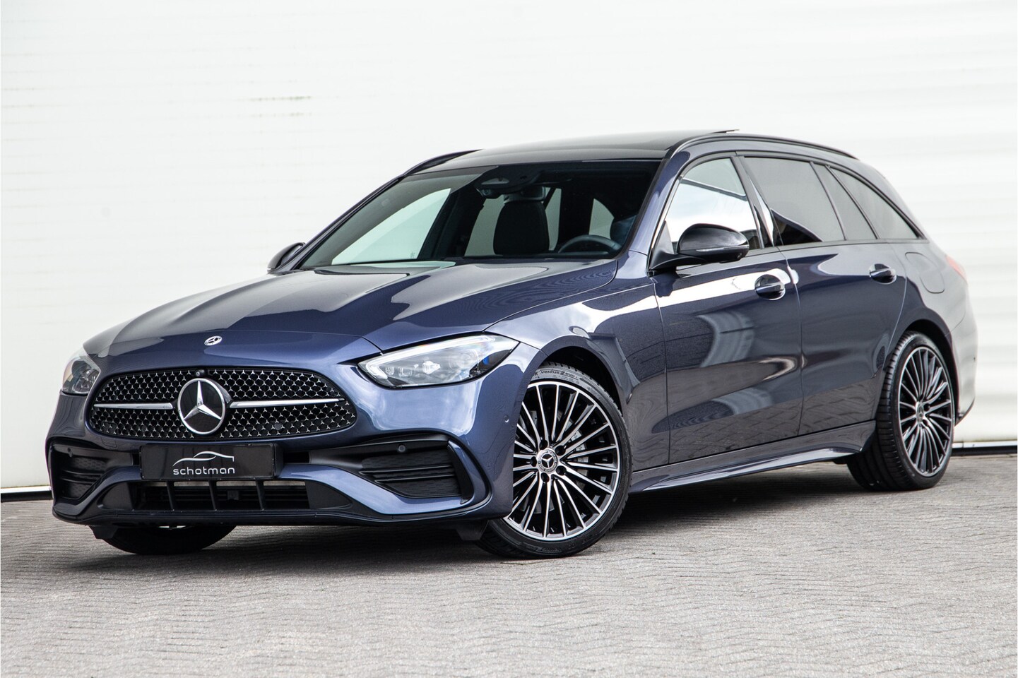 Mercedes-Benz C-klasse Estate - 300 e AMG Nightpakket, Pano, Carplay, Hybrid 2023 - AutoWereld.nl