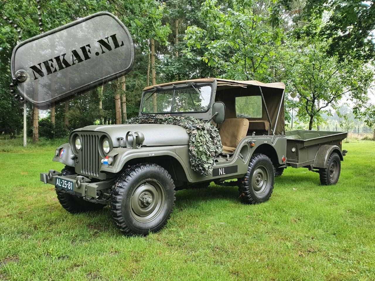 Jeep Nekaf - Willys M38a1 FM GERESTAUREERD - AutoWereld.nl