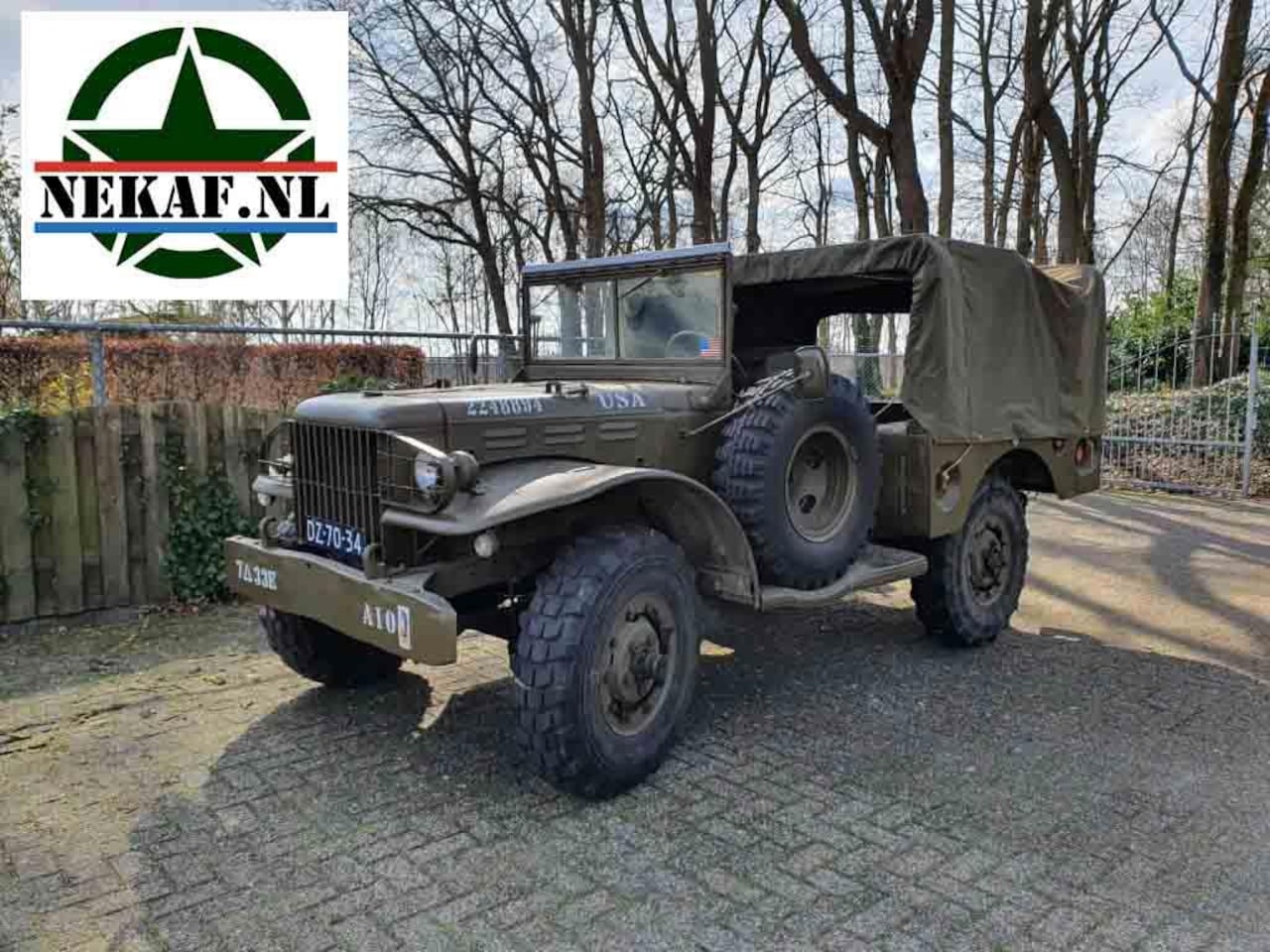 Dodge WC 51 - Weapons Carrier 1943 12V - AutoWereld.nl