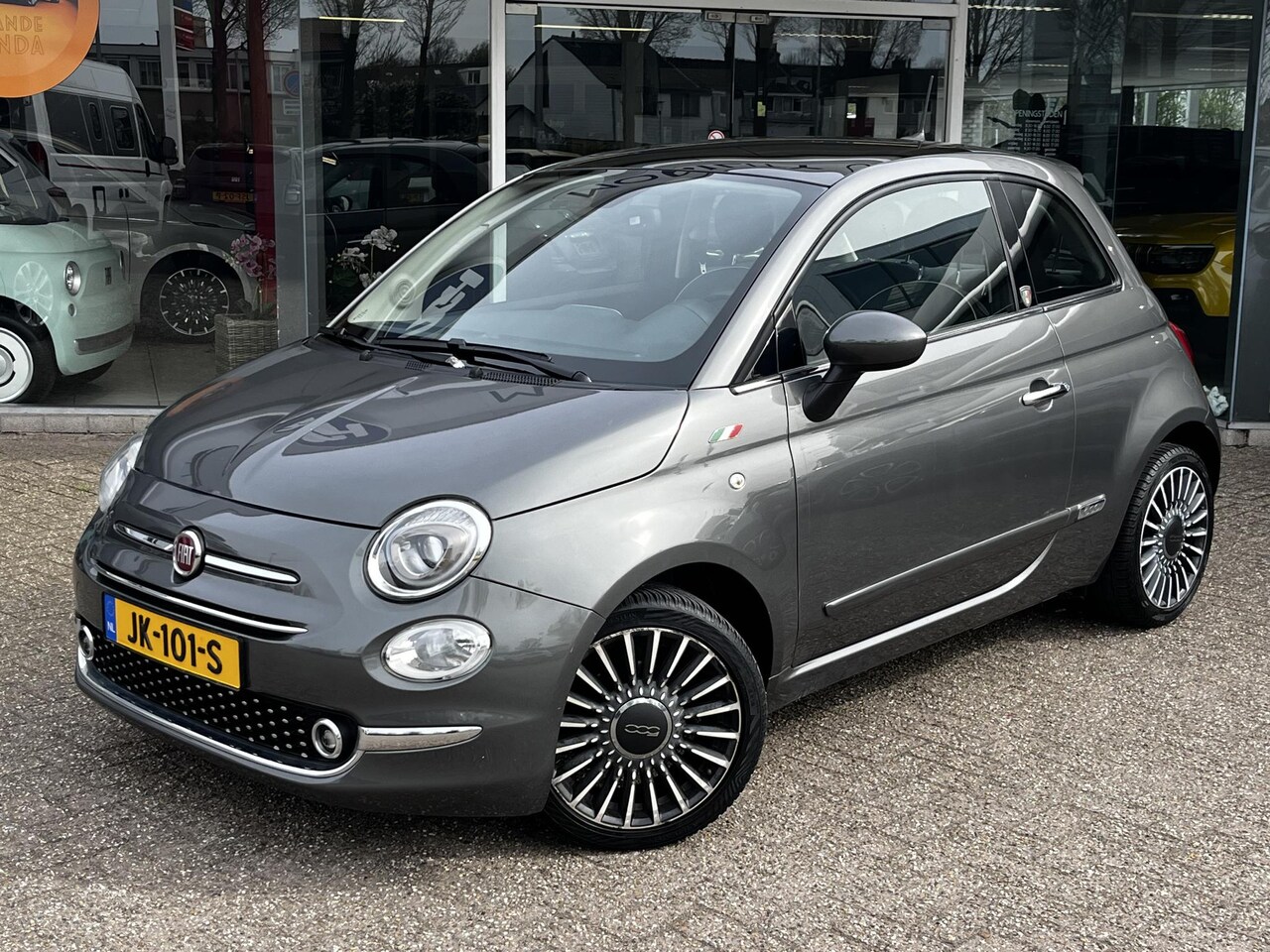 Fiat 500 - 0.9 TwinAir Turbo Lounge Automaat | Cruise Control | parkeer sensoren - AutoWereld.nl