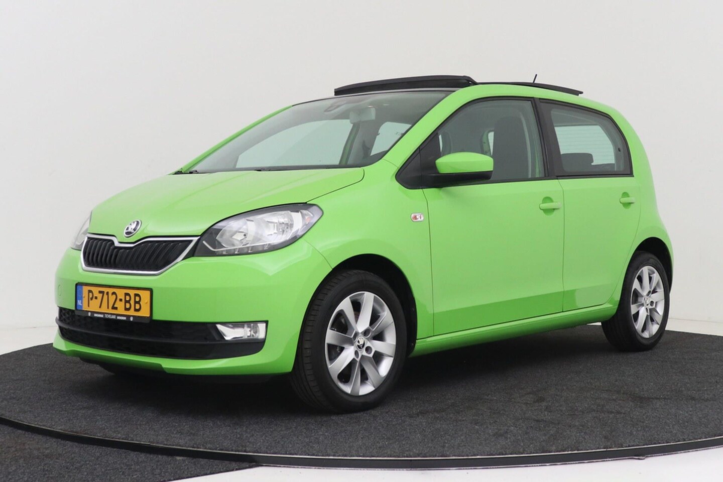 Skoda Citigo - 1.0 Gr tech Style | Panoramadak | Airco | Automaat | Parkeersensoren | - AutoWereld.nl