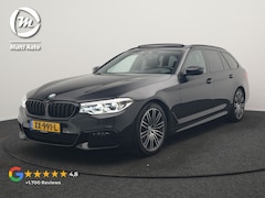 BMW 5-serie Touring - 520i M Sport 184pk Dealer O.H. | Panodak | Head Up | 360 Camera | Lederen Comfortstoelen M