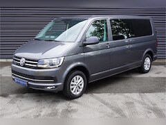 Volkswagen Transporter - 140pk Automaat Dubbele cabine L2H1 Lederen interieur Navigatie Trekhaak Parkeersensoren Cr