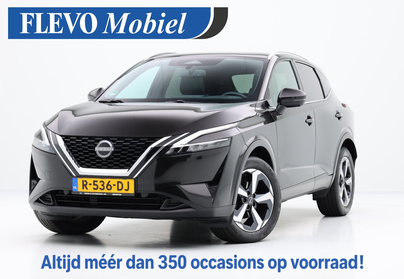 Nissan Qashqai - 1.3 MHEV Xtronic Business Premium Aut. Pano|1e Eig|Half Leder|Cam|HUD|LMV - AutoWereld.nl