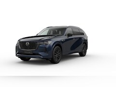Mazda CX-80 - e-Skyactiv PHEV Homura Plus - Zwart Nappa Leder | 12, 3-inch TFT-kleurendisplay met bedien