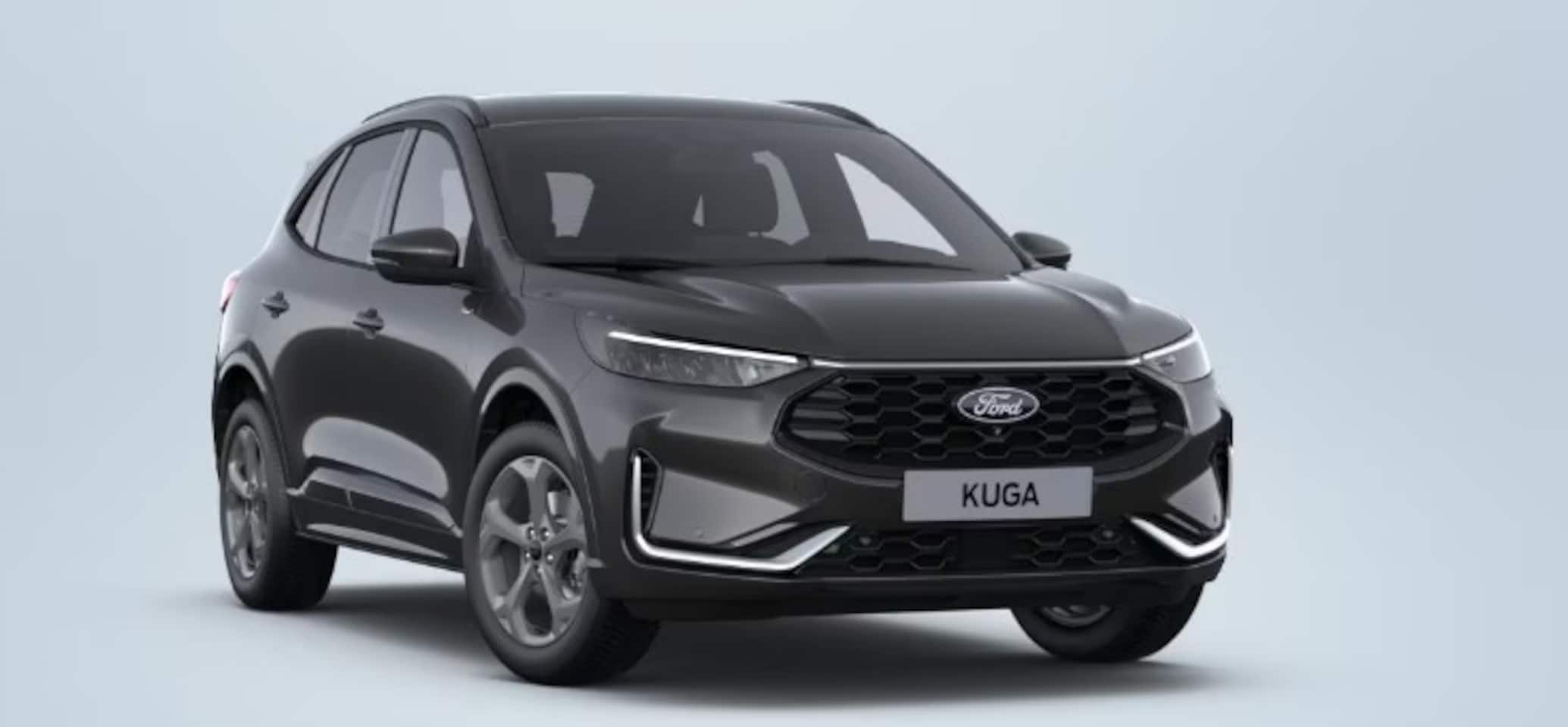 Ford Kuga - 2.5 PHEV ST-Line X | Trekhaak | Carplay | Adaptieve Cruise Control | Getint glas | 18" Lic - AutoWereld.nl