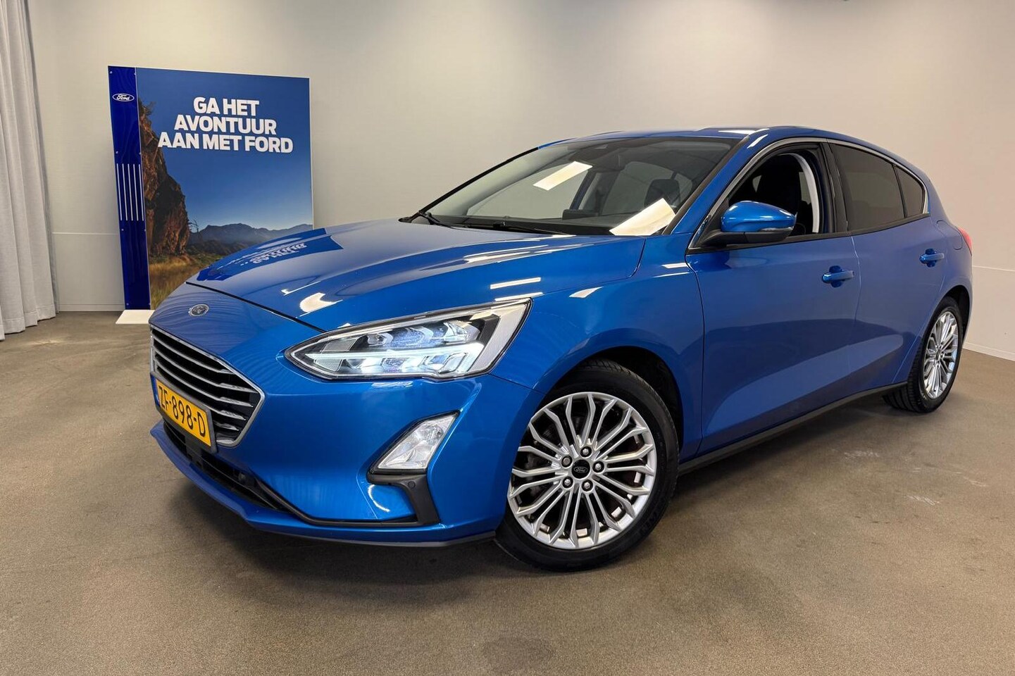 Ford Focus - 1.0 EcoBoost Titanium Business | Winter Pack | Navi | LED | 17 Inch | Car Play | Climate C - AutoWereld.nl