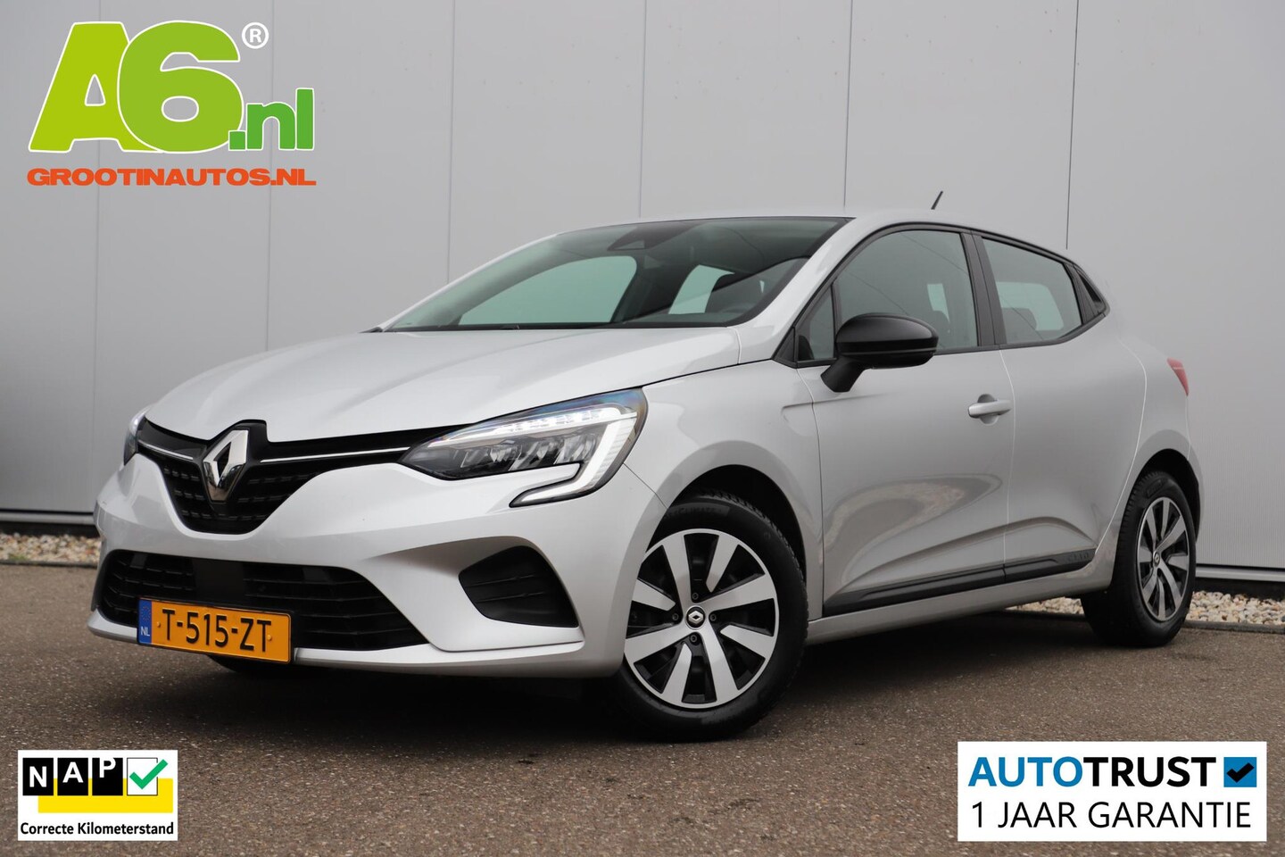 Renault Clio - 1.0 TCe 90 Equilibre Navigatie Airco Cruise Control Carplay Android Rijstrooksensor Parkee - AutoWereld.nl