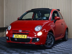 Fiat 500 - 1.2 LOUNGE CABRIO SPORT LEDER AVM AIRCO OPEN DAK CITY "13