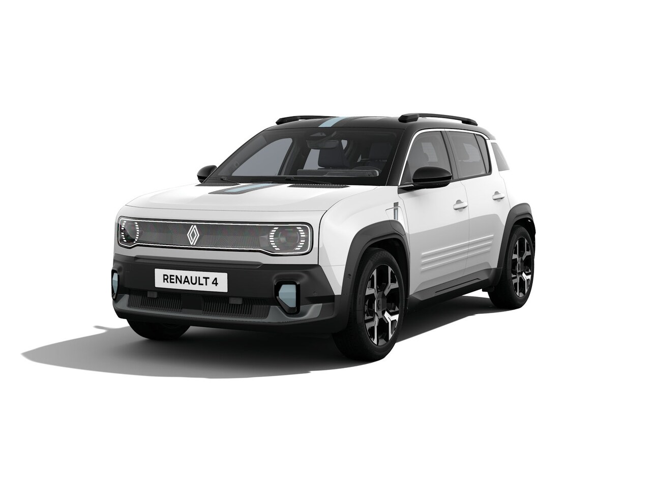 Renault 4 - Techno | Achteruitrijcamera | Dakstriping single noir mat | Elektronisch geregelde aircond - AutoWereld.nl