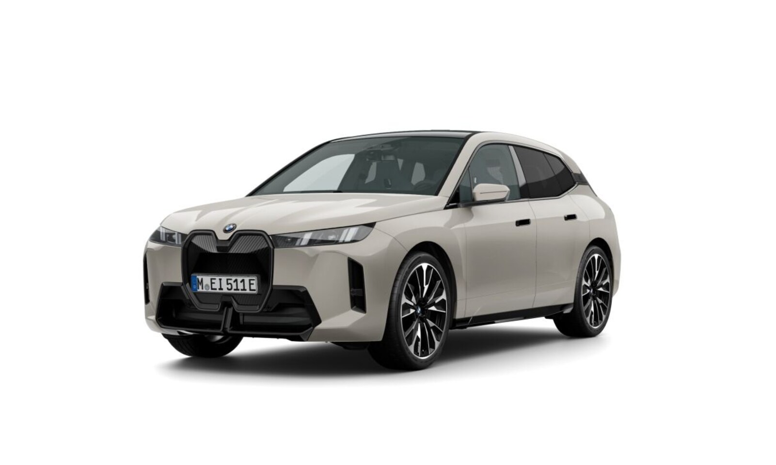BMW iX - xDrive45 101 kWh M Sport Pro | Luchtvering | Sky Lounge Panoramadak | Soft Close | Innovat - AutoWereld.nl