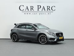 Mercedes-Benz GLA-Klasse - AMG 45 4MATIC Edition 1 MATT/LED/LEDER+S.VERWARMING+MEMORY/LMV/PDC/CRUISE/12 MND GARANTIE