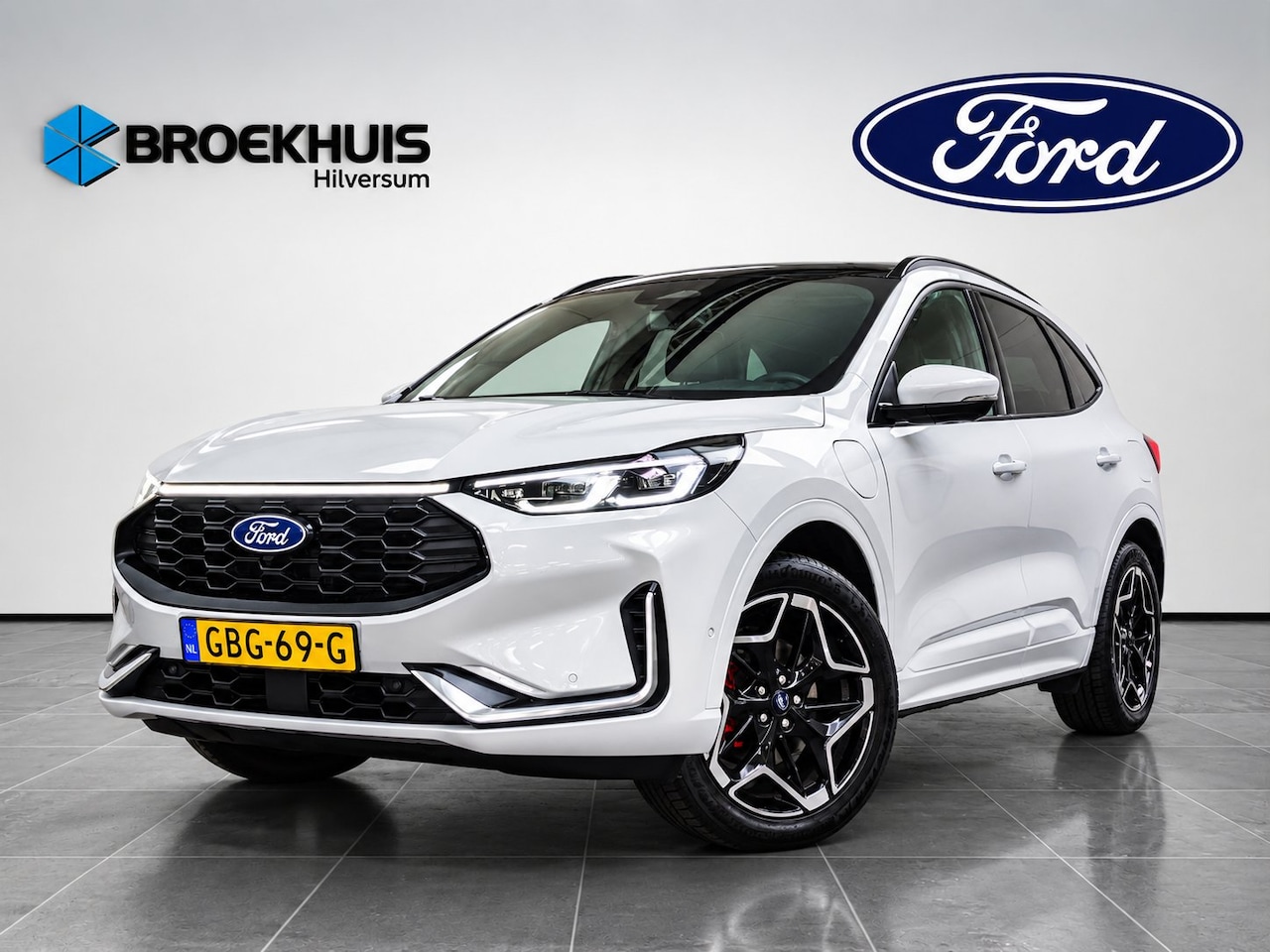 Ford Kuga - 2.5 PHEV ST-Line X 243pk | Elekt. Trekhaak | Pano | Matrix LED | Head Up Display | - AutoWereld.nl