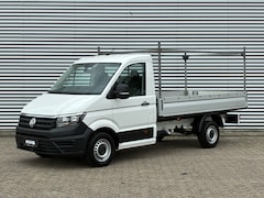 Volkswagen Crafter - 35 2.0 TDI L3 140pk Automaat Airco Navi Lederen Bekleding Open Laadbak