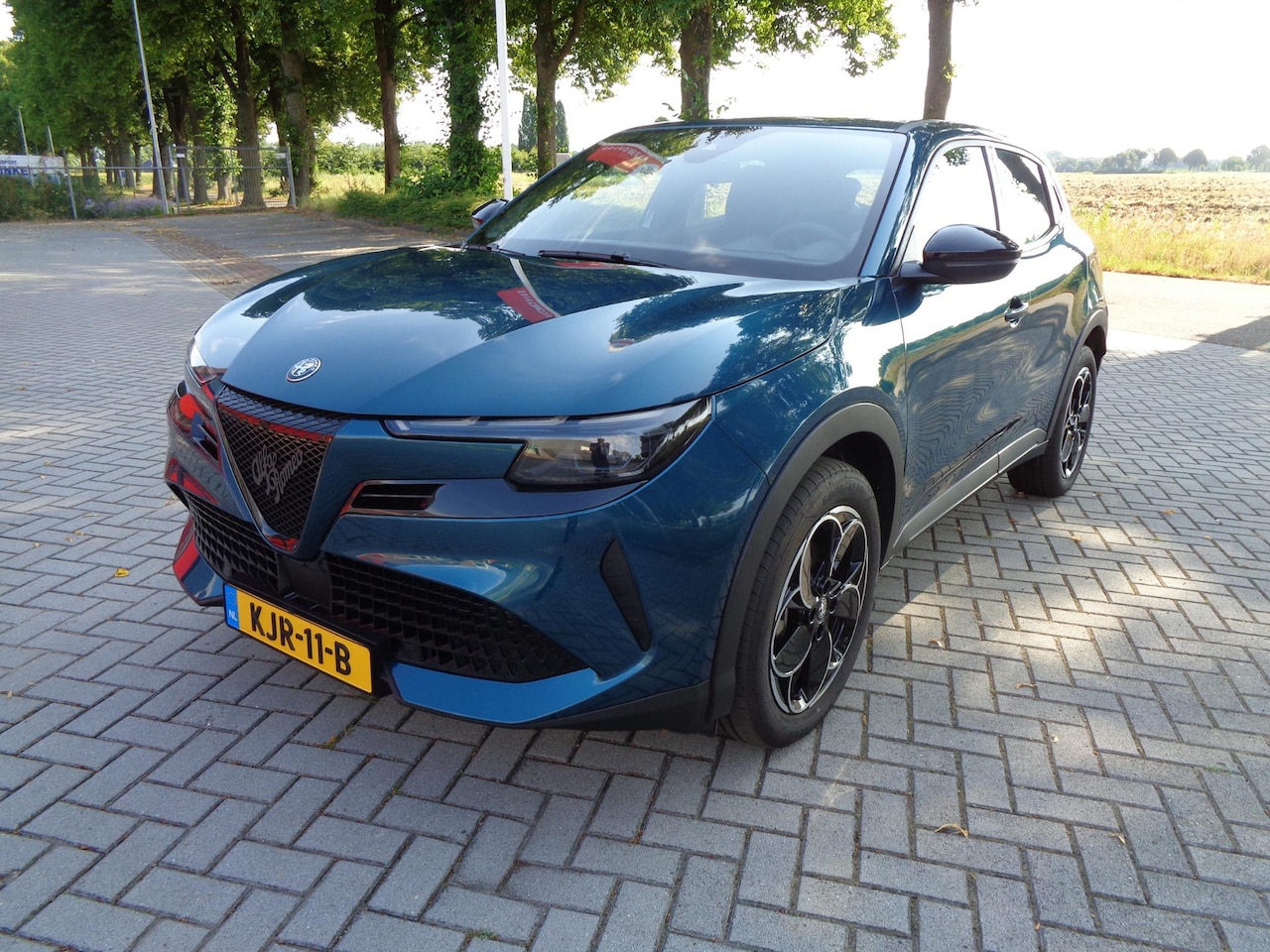 Alfa Romeo Junior - Elettrica 54 kWh kleur Blue Navagli - AutoWereld.nl