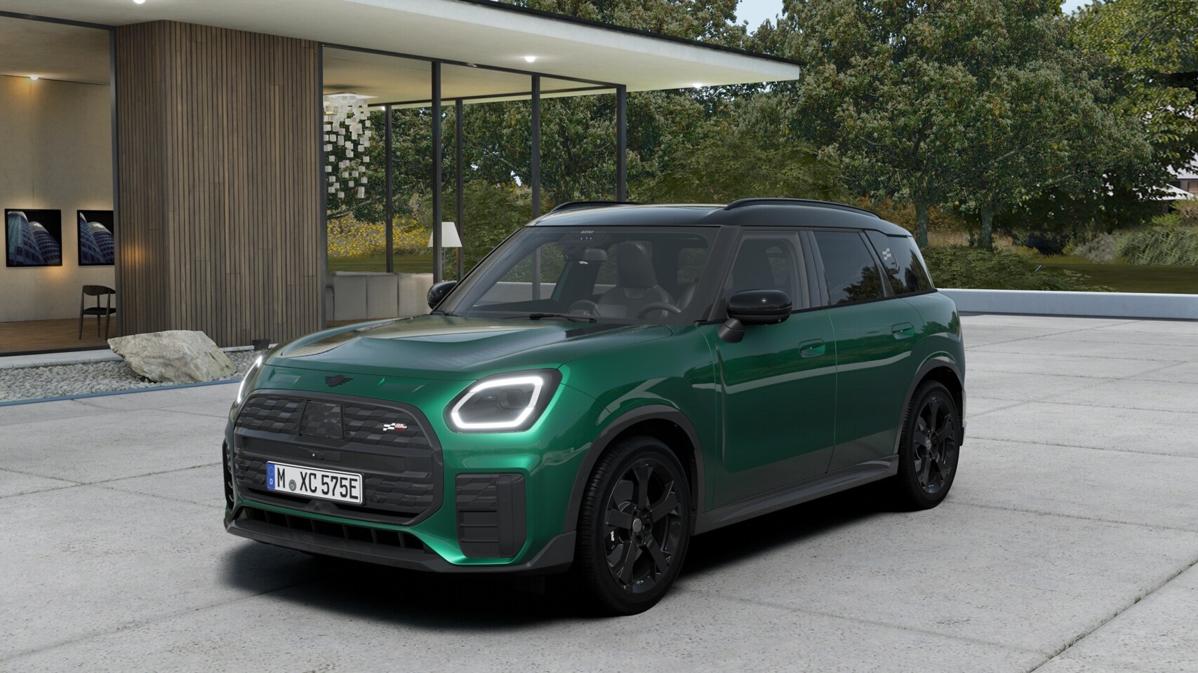MINI Countryman - E John Cooper Works XL 66.5 kWh | Elektrische Stoelen met Memory | Panoramadak | Getint Gl - AutoWereld.nl