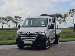 Renault Master - 2.3 Dubbele Cabine Dubbellucht L3 Open-Laadbak 7-Persoons Trekhaak Euro6 Navi Airco
