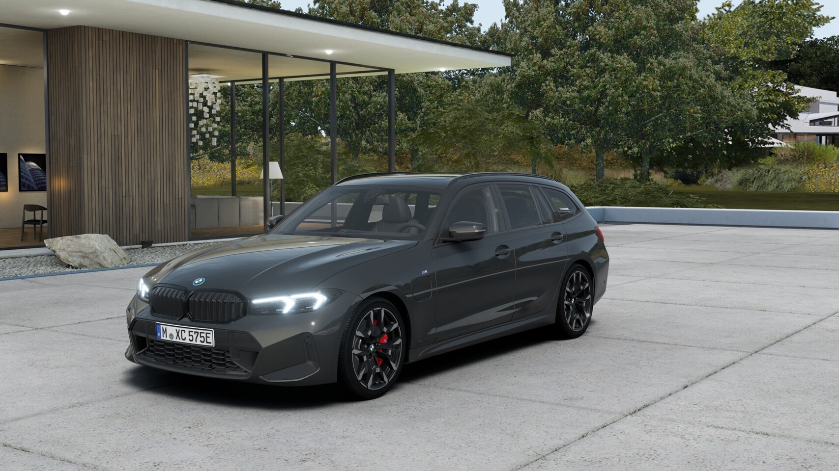 BMW 3-serie Touring - 330e M Sport Automaat / Panoramadak / Sportstoelen / Achteruitrijcamera / Adaptieve LED / - AutoWereld.nl