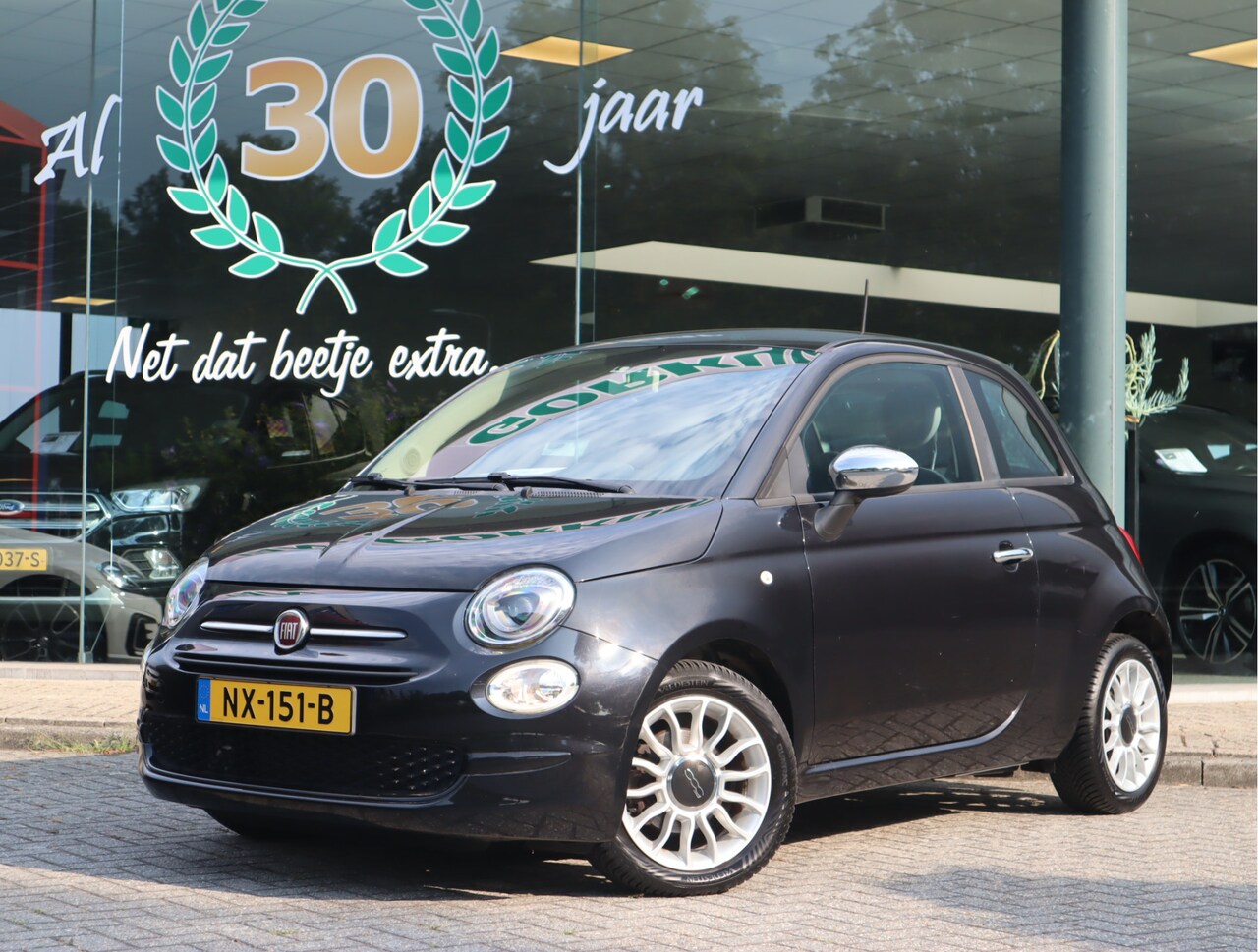 Fiat 500 - 0.9 TwinAir Turbo Popstar Airco / Elekramen / Speed Limiter / Stuurbekr / All-season bande - AutoWereld.nl