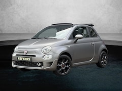 Fiat 500 C - 1.0 Hybrid Sport | 1ste eigenaar | MAT GRIJS | Climate | LEER/Stof | Parkeersensoren | App