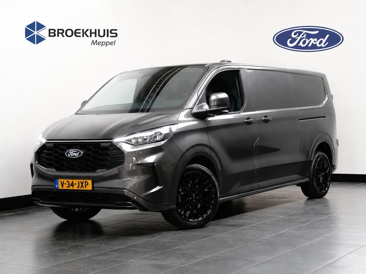 Ford Transit Custom - 300 2.0 TDCI L2H1 Sport 170pk Automaat | Dubbele schuifdeur | 20" velgen | Adaptive Cruise - AutoWereld.nl