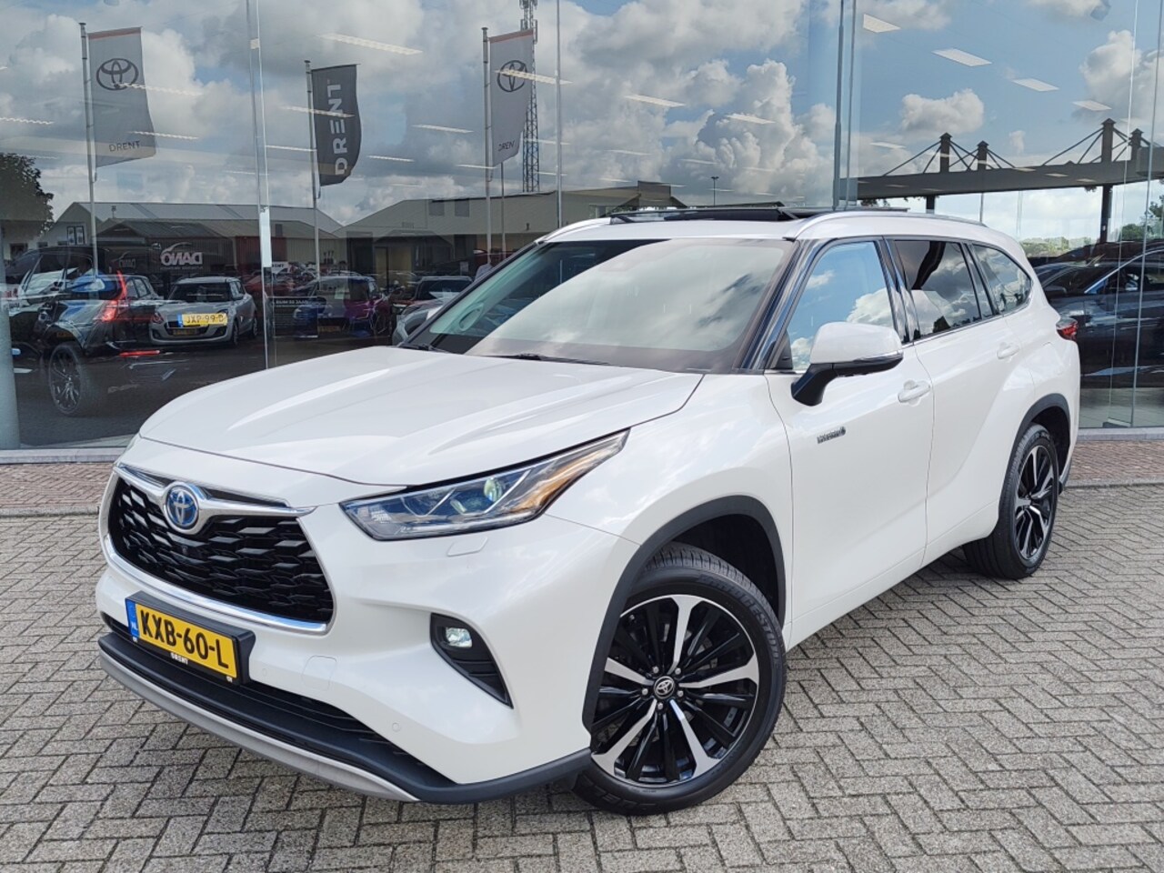 Toyota Highlander - 2.5 AWD Hybrid Premium | 7pers. | Pano | Trekhaak Afn. | 2000kg Trekgew. | Leder - AutoWereld.nl