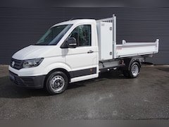 Volkswagen Crafter - 50 N1 163pk Automaat Dubbellucht Kipper 3500kg Trekgewicht Trekhaak ACC Cruise control App