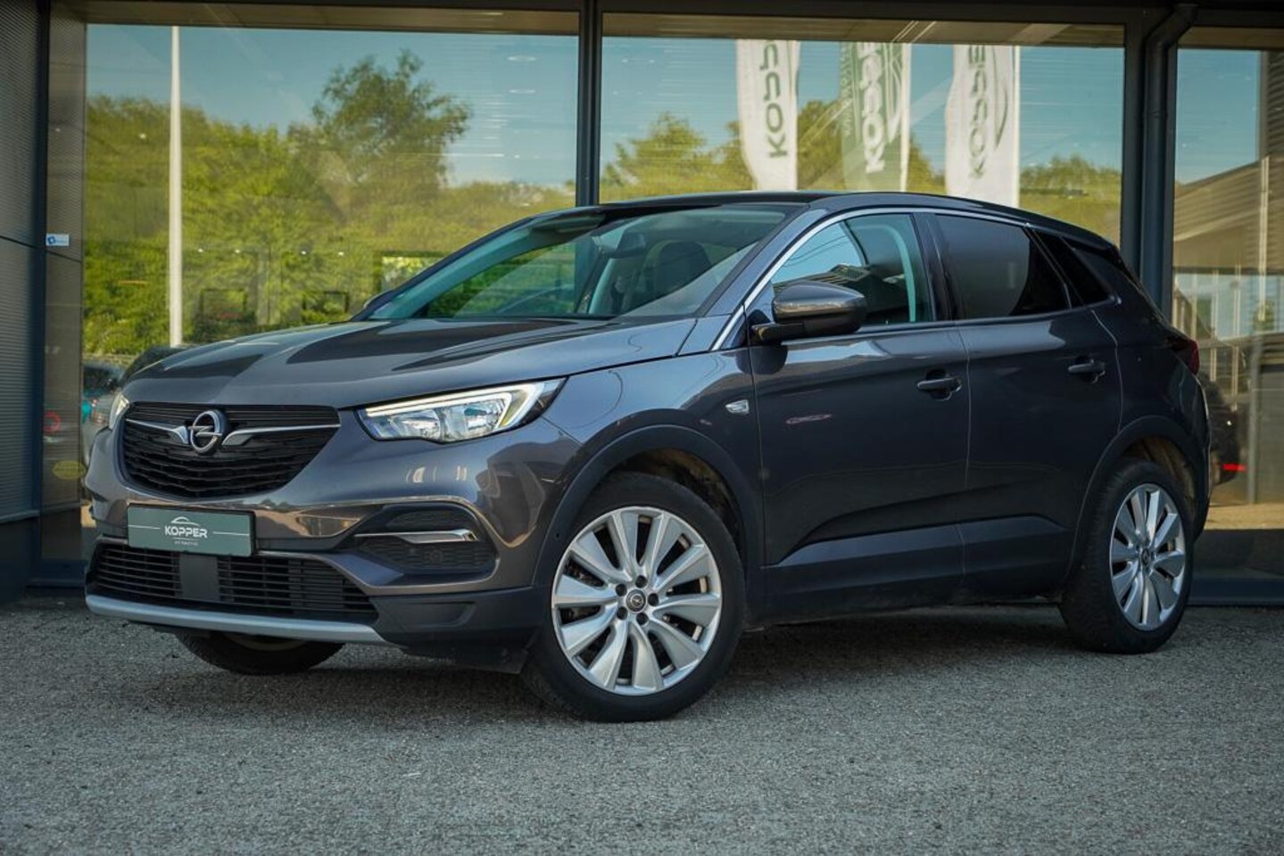 Opel Grandland X - 1.2 Turbo Business Executive / Leder / Trekhaak / Stoelverwarming+ventilatie / Riem Vervan - AutoWereld.nl