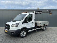 Ford Transit - 350 2.0 TDCI 130 PK AWD / 4x4 / HIAB T-CLX 013 KRAAN / AWD / TREKHAAK / AIRCO / 2.800 KG A
