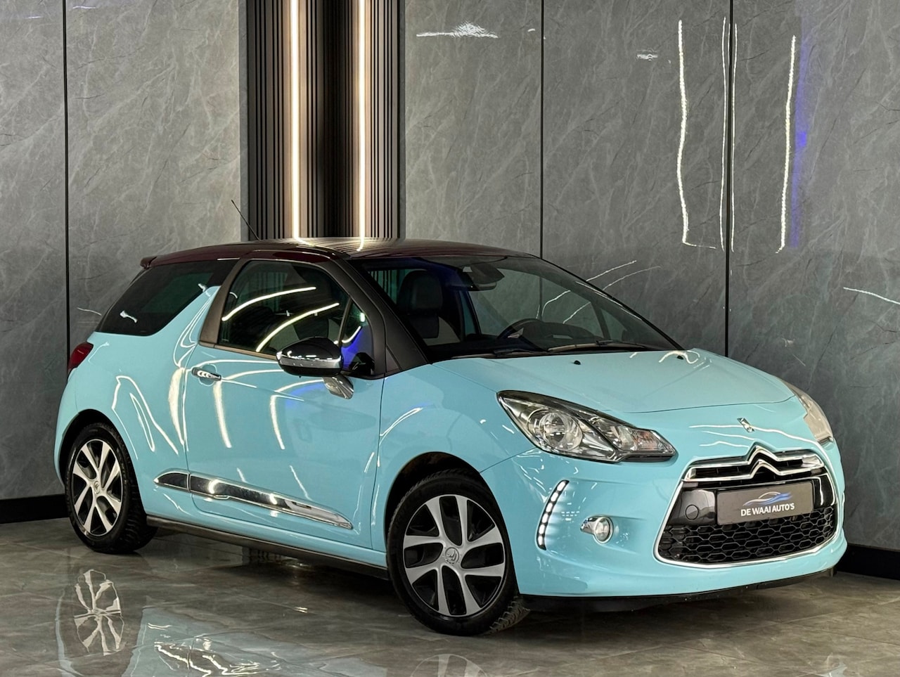 Citroën DS3 - 1.6 e-HDi So Chic Leer | Stoelverwarming | LED | Clima | Navi | NAP | HIFI system | Boekje - AutoWereld.nl